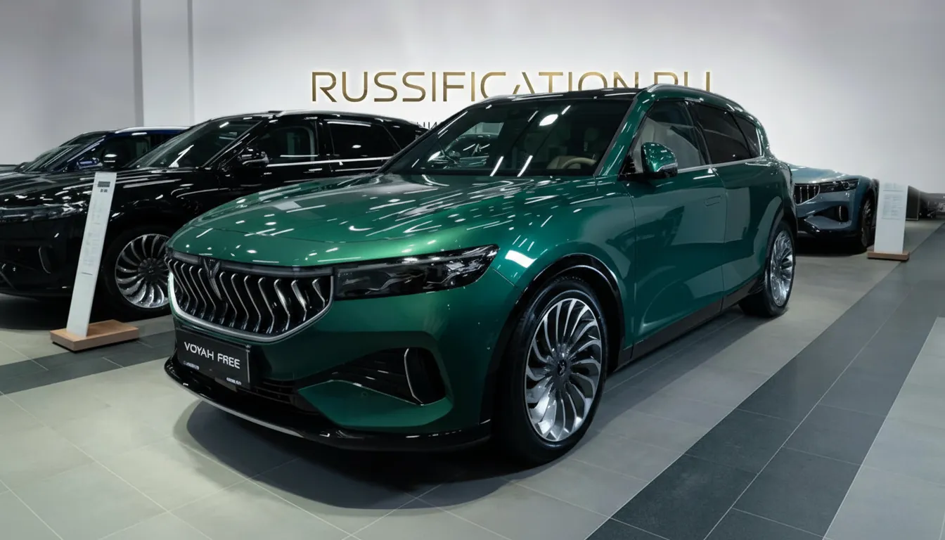 Русификация Voyah Free в Москве - профессиональный перевод интерфейса китайского автомобиля на русский, установка приложений